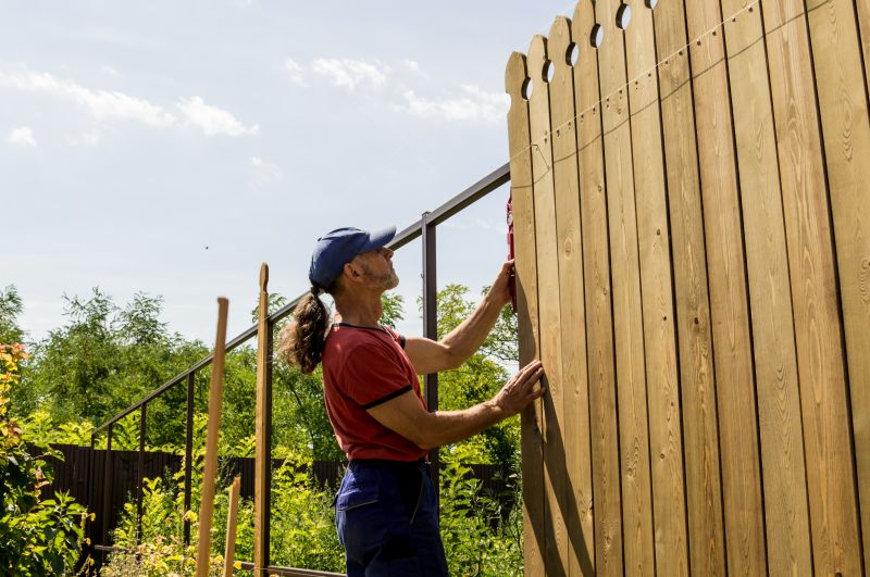 Spring Fence Maintenance